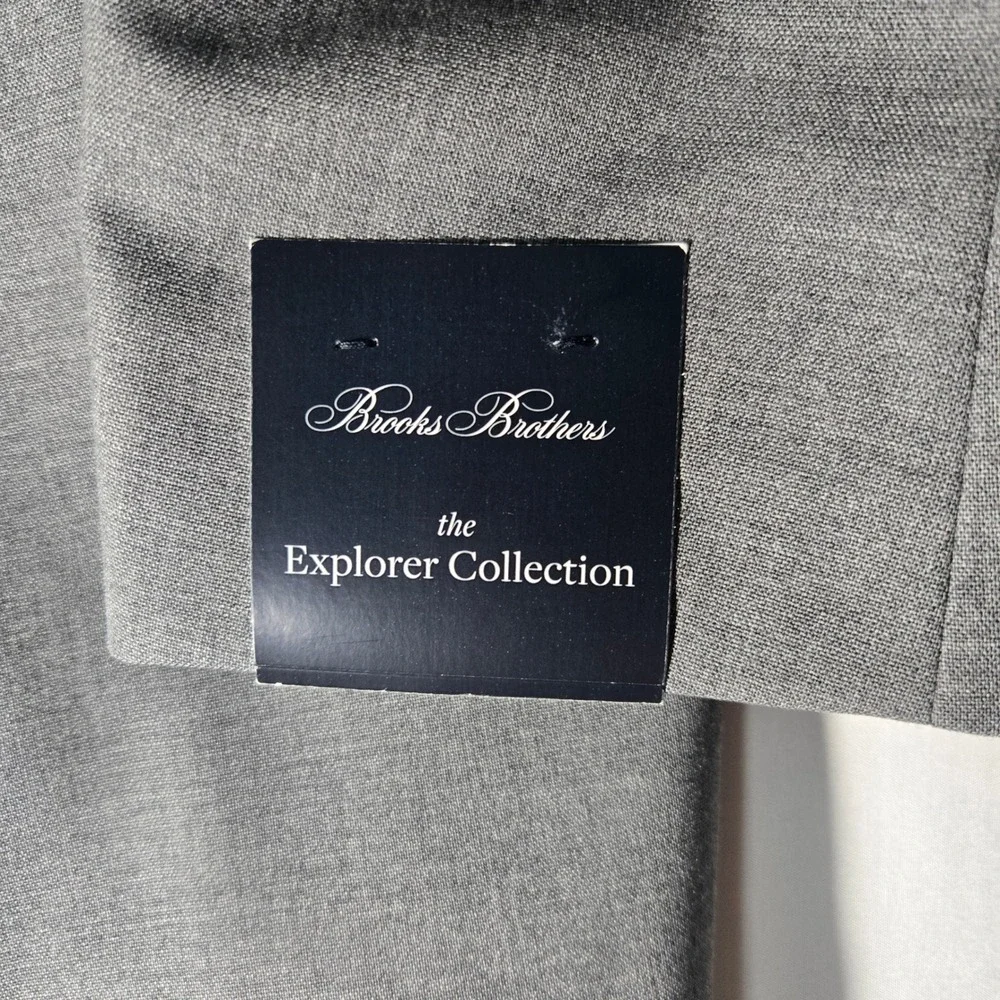 NEW Brooks Brothers Explorer Collection Wool Suit Jacket Blazer 48L Canonico